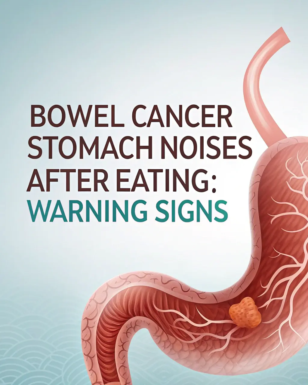 Bowel Cancer Stomach Noises After Eating: Warning Signs